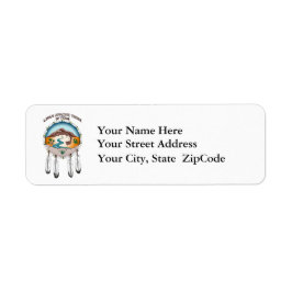 Lipan Apache Stamm Texas Address Labels