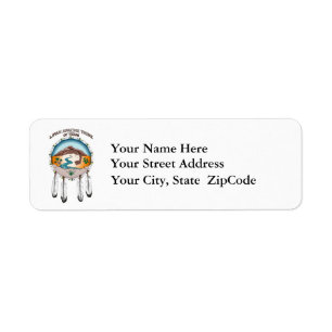 Lipan Apache Stamm Texas Address Labels