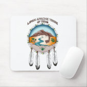 Lipan Apache Stamm von Texas Mousepad (Mit Mouse)