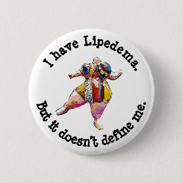 Lipedema Bewusstseins-Knopf Button