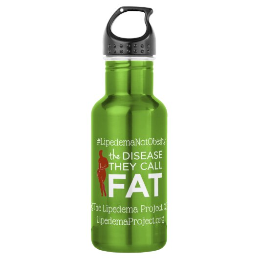 Lipedema nicht Korpulenz-Wasser-Flasche Edelstahlflasche (Vorderseite)