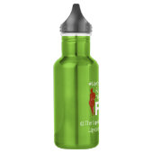 Lipedema nicht Korpulenz-Wasser-Flasche Edelstahlflasche (Links)