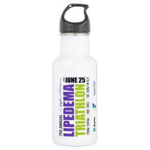 Lipedema Triathlon Wasser Flasche Edelstahlflasche