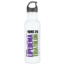 Lipedemie Triathlon Wasser Flasche Edelstahlflasche