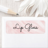 Lipgloss-Etikett (Insitu)