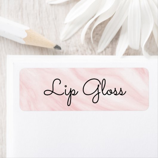 Lipgloss-Etikett (Insitu)