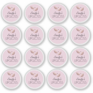 Lipgloss-Verpackung mit eigenem Logo Foto Aufkleber