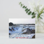 Liphee Waterfall Postkarte (Stehend Vorderseite)