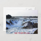 Liphee Waterfall Postkarte (Vorne/Hinten)