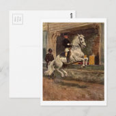 Lipizzan Dressage Postkarte (Vorne/Hinten)