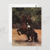 Lipizzan Hallion Dressage Postkarte (Vorne/Hinten)