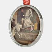 Lipizzaner Dressage: Croupade Ornament Aus Metall (Links)