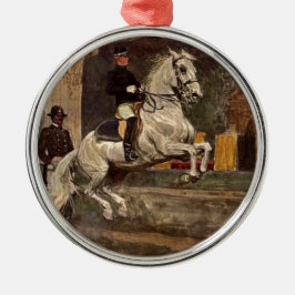 Lipizzaner Dressage: Croupade Ornament Aus Metall