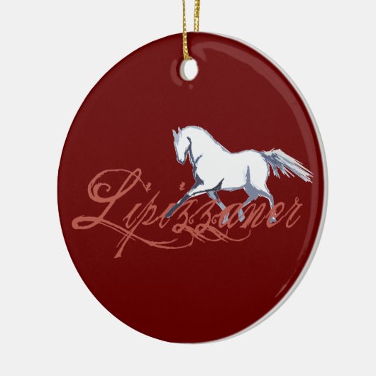 Lipizzaner Keramikornament (Links)