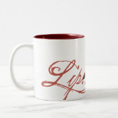 Lipizzaner Zweifarbige Tasse (Links)