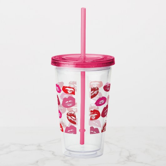 Lippe Acryltrinkbecher (Rechts)