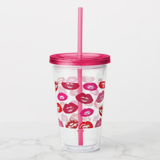 Lippe Acryltrinkbecher (Vorderseite)