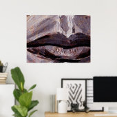 Lippen #2 poster (Heimbüro)