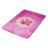 Lippen Badematte (Schrägansicht)