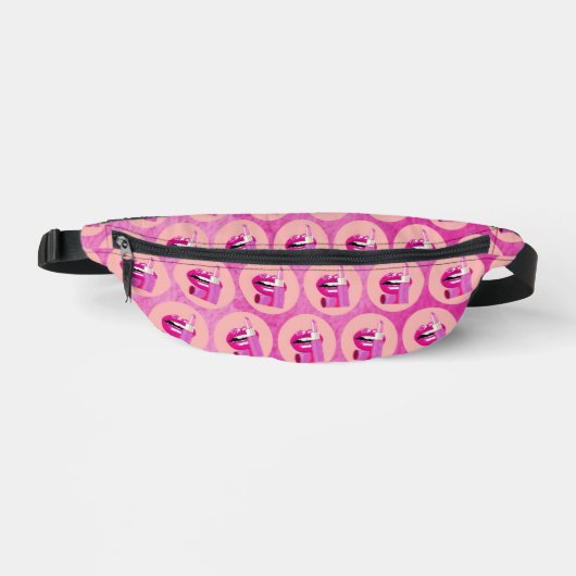 Lippen Bauchtasche (Vorderseite)