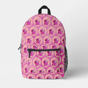 Lippen Bedruckter Rucksack