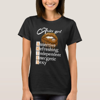 Lippen Bitten Sexy Aries sind erstaunlich ihren Na T-Shirt