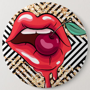 Lippen Button