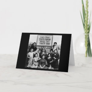 Lippen, die Touch Liquor nicht Touch ist Karte