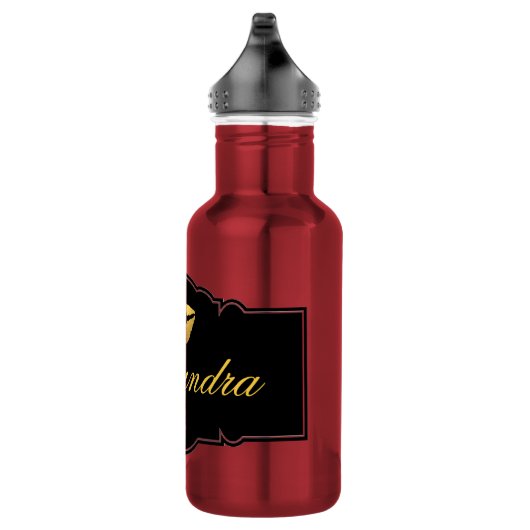 Lippen Edelstahlflasche (Rechts)