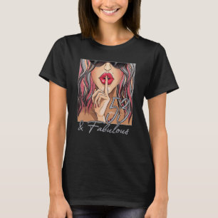 Lippen Fabulous & 53 Jahre alt Afrikaner 53. Gebur T-Shirt