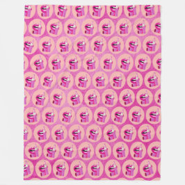 Lippen Fleecedecke