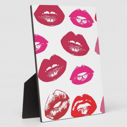 Lippen Fotoplatte (Seite)