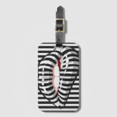 Lippen Gepäckanhänger (Vorderseite Vertikal)