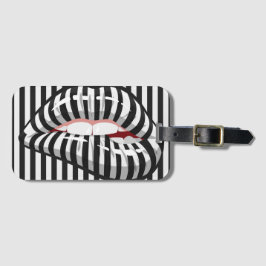 Lippen Gepäckanhänger