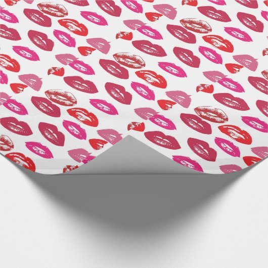 Lippen Geschenkpapier (Ecke)