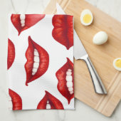 Lippen Handtuch (Viertel Falte)