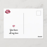 Lippen Herz meine ganze Liebe