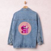 Lippen Jeansjacke (Hangar)