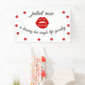 Lippen-Junggeselinnen-Abschied Banner (Insitu)