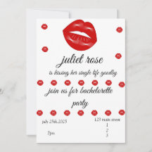 Lippen-Junggeselinnen-Abschied