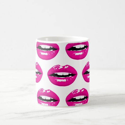 Lippen Kaffeetasse (Mittel)