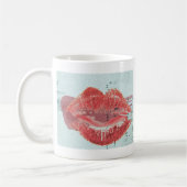 Lippen Kaffeetasse (Links)