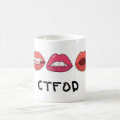 Lippen Kaffeetasse (Mittel)