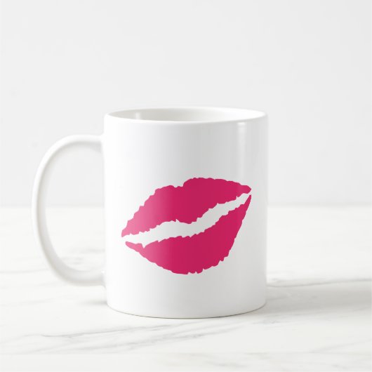Lippen Kaffeetasse (Links)