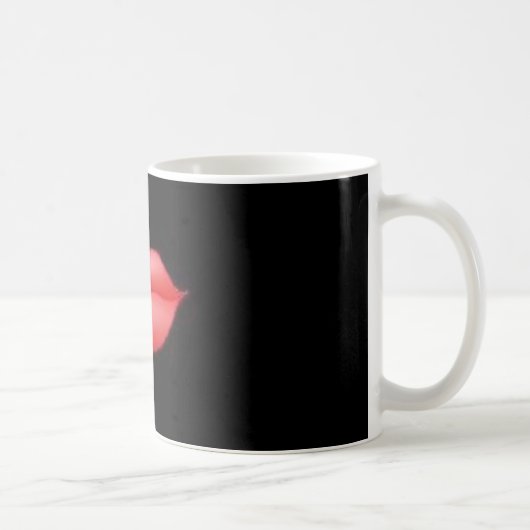 Lippen Kaffeetasse (Rechts)