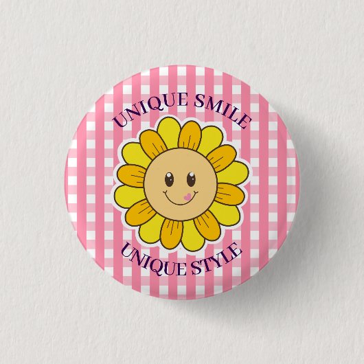 Lippen-Kiefer-Gaumenspalte-Bewusstsein Button (Vorderseite)