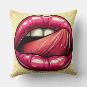 Lippen Kissen (Rückseite)