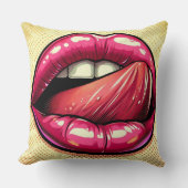 Lippen Kissen (Vorderseite)