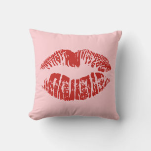 Lippen-Kissen Kissen