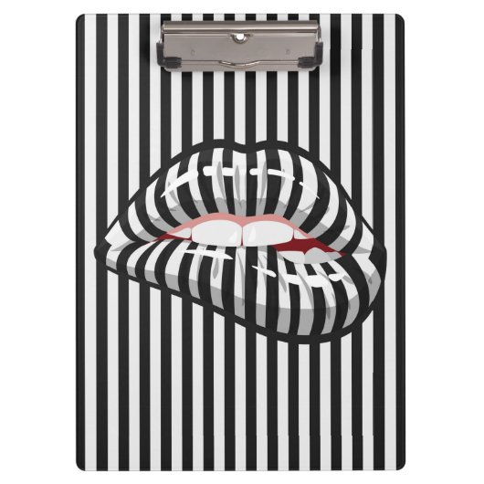 Lippen Klemmbrett (Vorderseite)